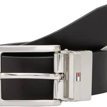 Tommy Hilfiger Herren Gürtel Denton, Wendbar, Mehrfarbig, 80 cm
