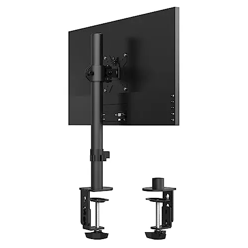 Pholiten Monitor Halterung für 13-32 Zoll Bildschirme, verstellbar, neigbar, schwenkbar, drehbar, VESA 75x75 mm/100x100 mm