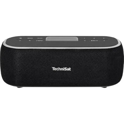 TechniSat DIGITRADIO BT 1 – tragbarer Bluetooth-Lautsprecher mit Digitalradio