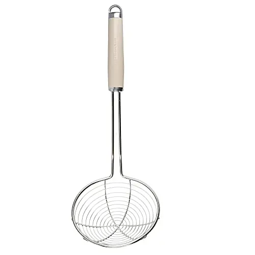 KitchenAid Schöpfsieb aus Edelstahl – Almond Creme
