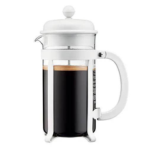 Bodum Java Kaffeebereiter 8 Tassen, 1 L, weiß
