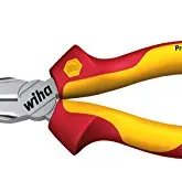 Wiha Flachrundzange Professional 160 mm für Elektriker, VDE geprüft, stabil und robust