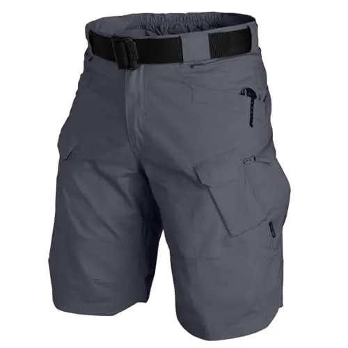 Herren Wander- und Sportschorts, wasserfest, schnell trocknend, mit Mehreren Taschen, für Outdoor, Wandern, Klettern, Camping, kurz, Größe S-6XL