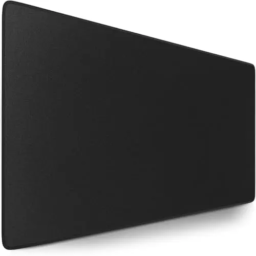 Sidorenko XXL Gaming Mauspad schwarz - 1200x600 mm - rutschfeste Schreibtischunterlage - langlebiges Mouse Pad
