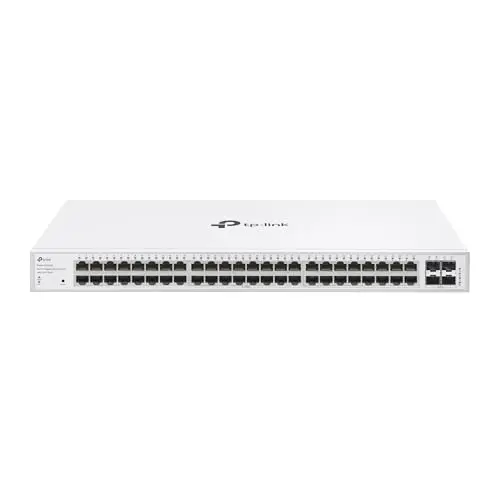 TP-Link Festa FS352G 48-Port Gigabit Switch – Lüfterlos, Cloud-Verwaltung, VLAN, IGMP Snooping