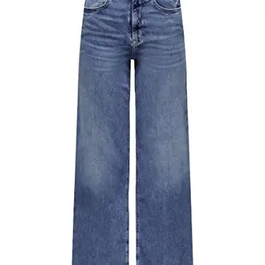 ONLY Damen Jeans Medium Blue Denim