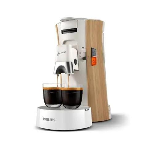 Philips Senseo Select Kaffeepadmaschine - Intensität Plus, Memo-Funktion für 3 Spezialitäten, Crema Plus, Seidenweiß
