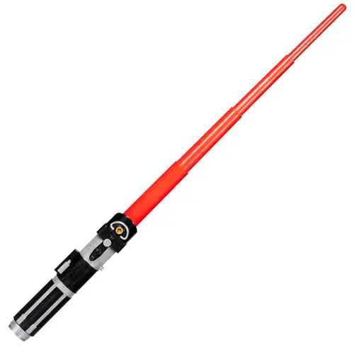 Star Wars Darth Vader Lichtschwert, rotes, nicht-elektrisch, lizenziertes Rollenspiel-Spielzeug für Kinder ab 4 Jahre
