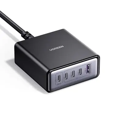 UGREEN USB C Ladegerät 65W 5-Port Ladegerät für iPhone, Galaxy, Pixel, iPads und MacBook Air