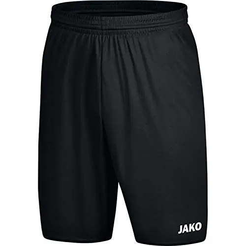 JAKO Herren Sporthose Manchester 2.0, Schwarz, L