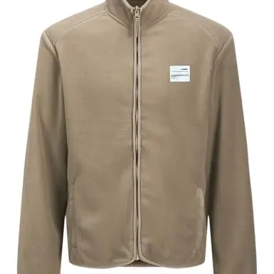 JJ Rebel Herren Fleece Jacket Jreblake - Roasted Cashew - Größe XL