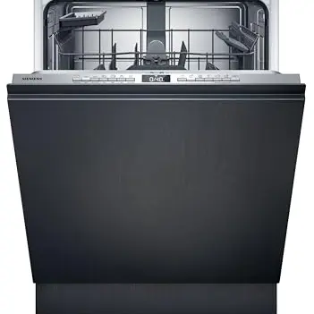 Siemens SN63EX27AE iQ300 Geschirrspüler 60 cm Vollintegriert, Made in Germany, hohe Hygieneleistung, Gebürsteter Stahl