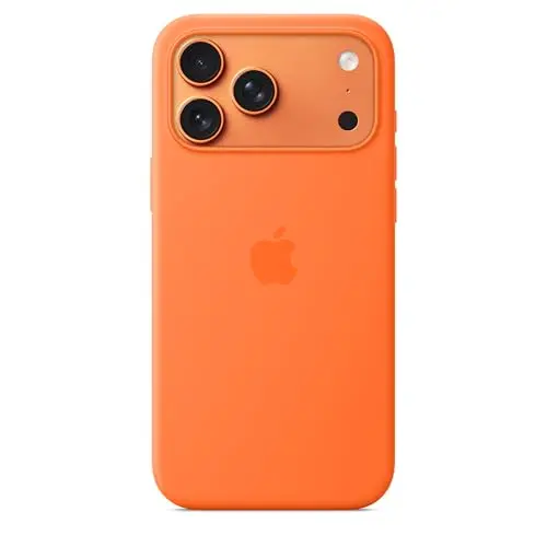 Apple iPhone 17 Pro Max Silikon Case - Orange