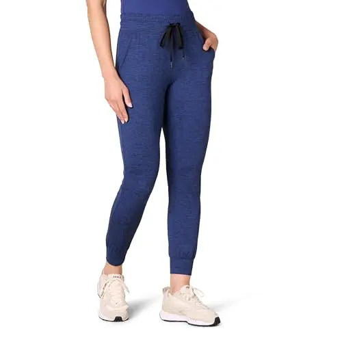 Amazon Essentials Damen Jogginghose, Marineblau Space-Dye, in Übergröße