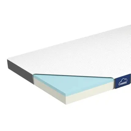 Genius Eazzzy Topper Classic 140x200 cm - Orthopädischer Gelschaum Matratzentopper für Allergiker
