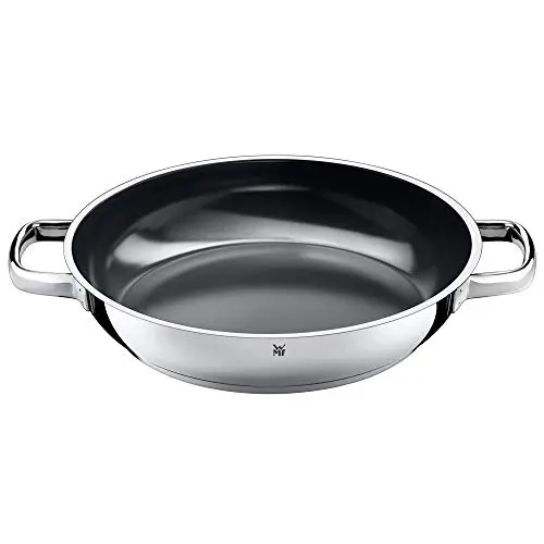 WMF Durado Brat- und Servierpfanne, 28 cm, Induktion, Cromargan Edelstahl, backofenfest
