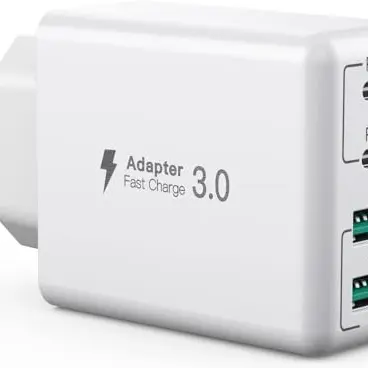 USB-C-Ladegerät mit 4 Anschlüssen, 40 W
