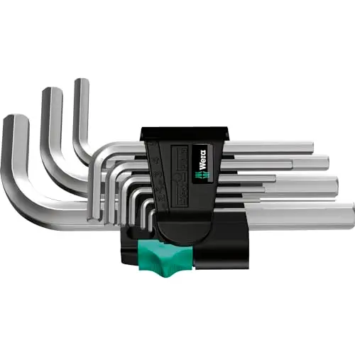 Wera 950/9 SM N Winkelschlüsselsatz, 9-teilig, metrisch