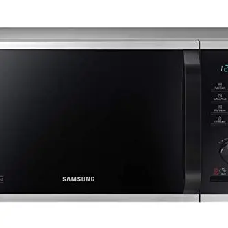 Samsung Mikrowelle 800 W, 23 ℓ, Kratzfester Innenraum, QuickDefrost, Silber