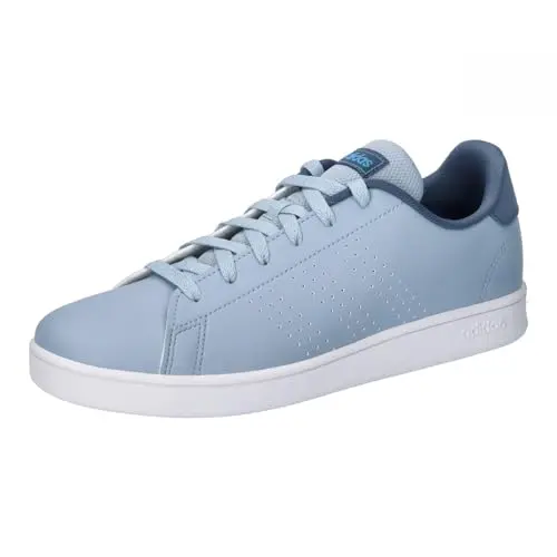 adidas Advantage Court Lace Shoes, Wonder Blue/Blue Burst, Größe 35 EU