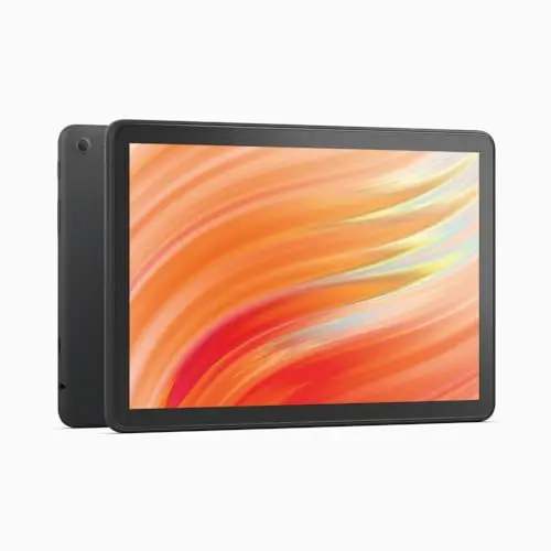 Fire HD 10-Tablet, 10,1" Full-HD, Octa-Core, 3 GB RAM, 32 GB, schwarz, generalüberholt, mit Werbung