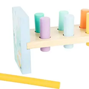 Small Foot Klopfbank Pastell aus Holz für Kinder ab 18 Monaten