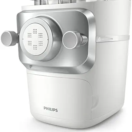 Philips Nudelmaschine Serie 7000 - Vollautomatisch mit 6 Formscheiben, Weiß (HR2660/00)