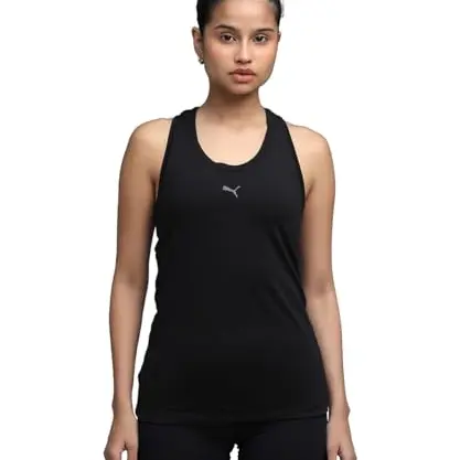 PUMA Racerback Tanktop Schwarz