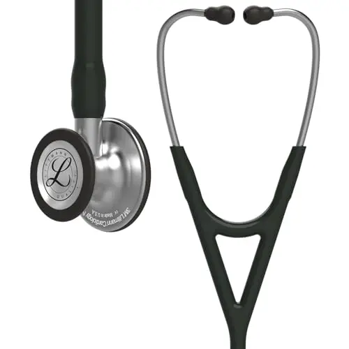 3M Littmann Cardiology IV Stethoskop, schwarzer Schlauch, 69 cm