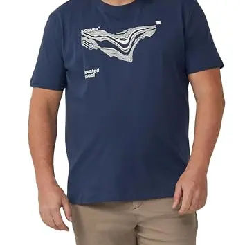 T-Shirt mit buntem Druck