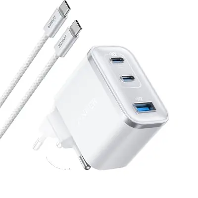 Anker Nano 70W USB-C Ladegerät – Kompakt, schnell & vielseitig für Smartphone, MacBook & Tablet