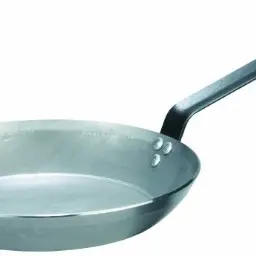 GSW GastroTraditionell Lyoner Eisen Pfanne 28 cm - Grau
