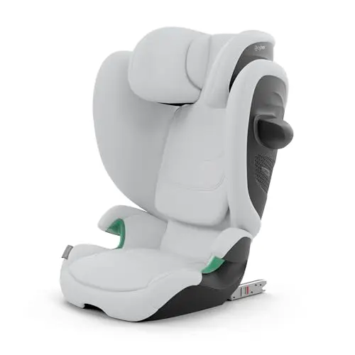 CYBEX Gold Kinder-Autositz Solution G2 Comfort, 3 bis 12 Jahre, Fog Grey