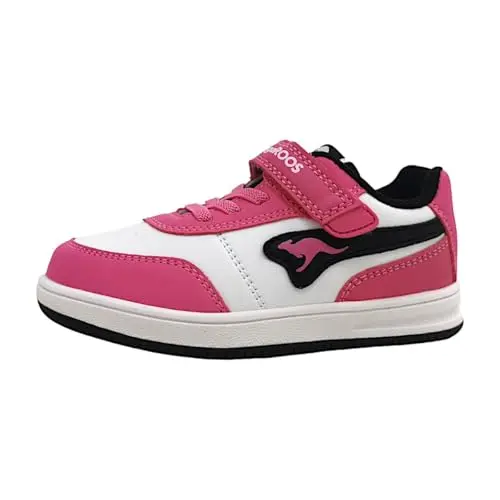 KangaROOS K-CPI Tive EV Sneaker für Kinder, Daisy Pink/Jet Black, Größe 21 EU