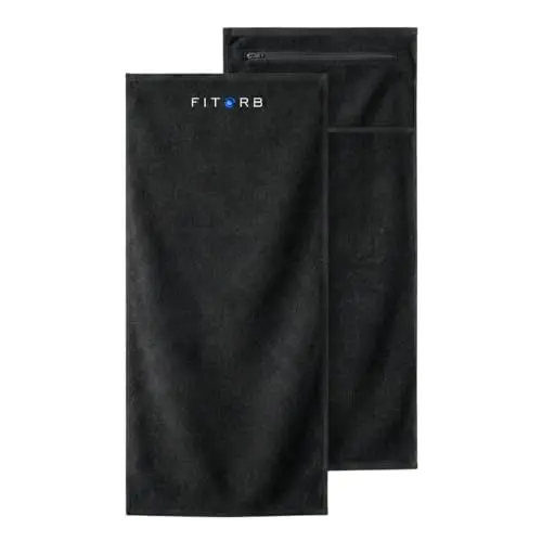 Fitorb™ Sporthandtuch – Mikrofaser, schnell trocknend, Fitness- & Reisehandtuch, 90×40 cm
