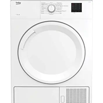 Beko DC 7130 N Kondenstrockner, 7 kg, Automatischer Knitterschutz, 15 Programme, Express Programm
