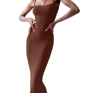 MAVIS LAVEN Frauen Sommerkleid, figurbetontes ärmelloses Cocktail-Kleid