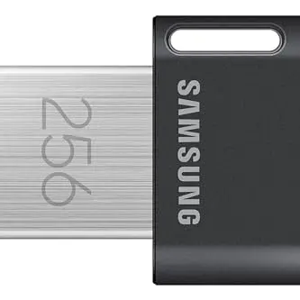 Samsung FIT Plus USB-Stick 256 GB, kompakter USB 3.1 Speicherstick mit Schlüsselring