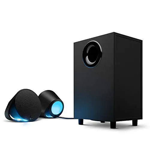 Logitech G560 PC Gaming Lautsprecher mit RGB-Beleuchtung und Subwoofer - Schwarz