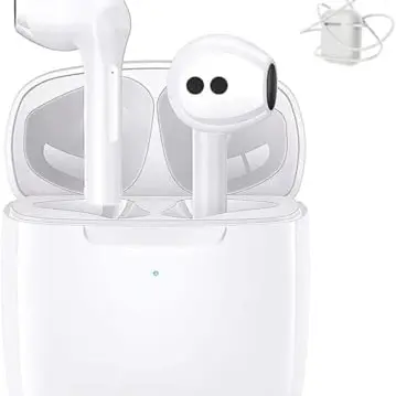 Kurt Bluetooth 5.0 Kopfhörer mit Mikrofon und Schutzhülle, kompatibel mit jedem Bluetooth-Gerät