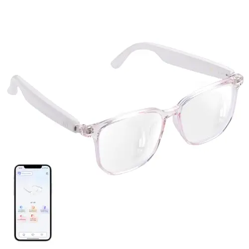 Tulbeys Smart Brille mit AI-Übersetzer und photochromen Linsen – Übersetzungsbrille für 160+ Sprachen, für Männer und Frauen