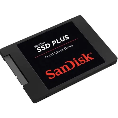 SanDisk SSD Plus 480 GB interne SSD Festplatte - schnelles Hoch- und Herunterfahren