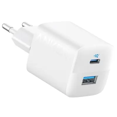 Anker 33W USB C Ladegerät, 2-Port Netzteil für iPhone, Pixel, Galaxy, iPad