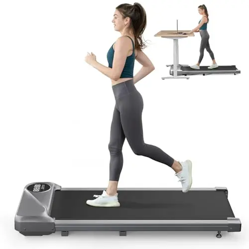 Dripex Walking Pad – Leises Mini-Laufband für Zuhause, 1-6 km/h, max. 120 kg, ideal fürs Homeoffice