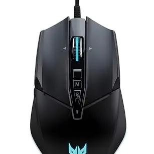 Acer Predator Cestus 335 Gaming Maus, 19.000 DPI, RGB Beleuchtung, schwarz