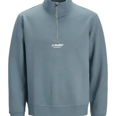 JACK & JONES Sweatshirt mit Quarter Zip für Jungen