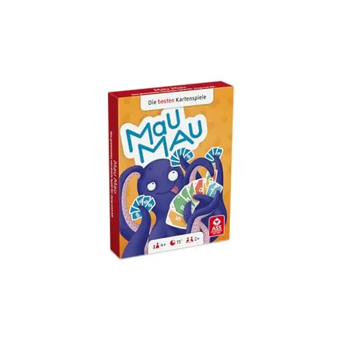 ASS Altenburger Mau Mau Kartenspiel blau