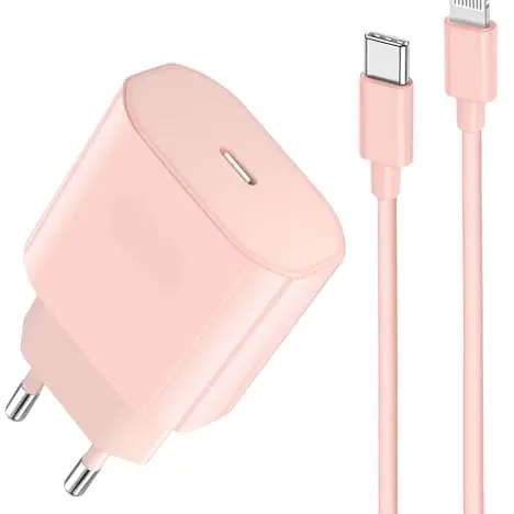 iPhone 25W Schnellladegerät mit 2M USB C Ladekabel für iPhone 14/13/12/11/Pro Max/Mini/SE