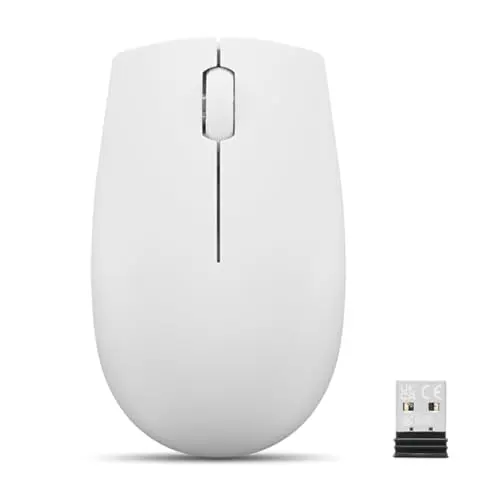 Lenovo 300 Wireless Mouse - Cloud Grey