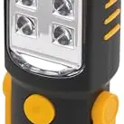 Brennenstuhl LED Taschenlampe - 250+100lm, drehbarer Haken, Magnet, max. 10h Leuchtdauer